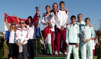 A győztes magyar csapat 2009 u16 Kaposvár
